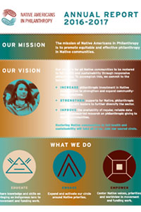2016-2017 Native Americans in Philanthropy Annual Report